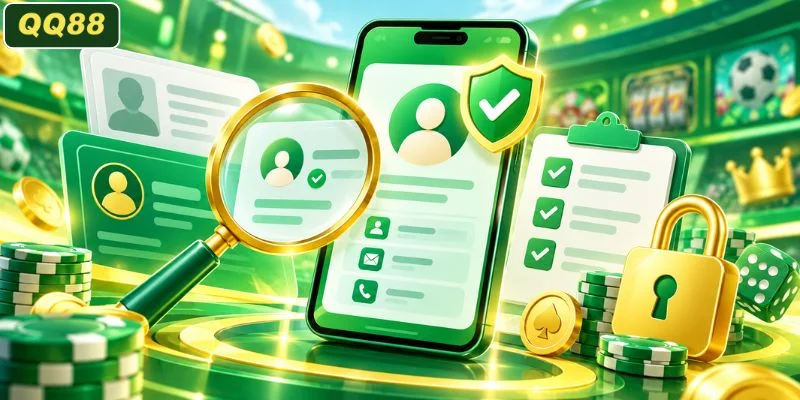 Cách kiểm tra thông tin tài khoản trước khi dùng QQ88