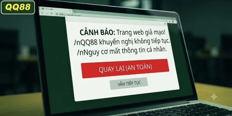 Cách nhận diện website QQ88 là giả